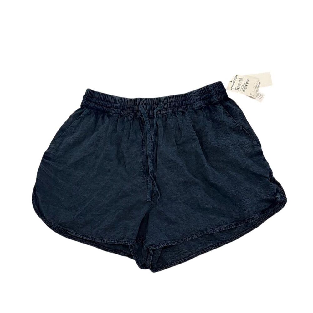 Treasure & Bond Women's Navy Drawstring Shorts Size S Casual Summer